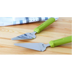 Stainless steel Cheese shovel Plastic shovel pizza triangle UD18014 